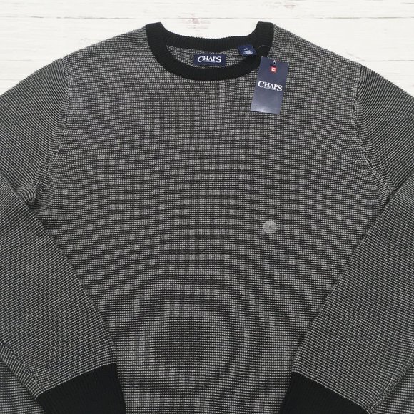 Chaps • Cotton Crewneck Sweater Pullover - Picture 4 of 11